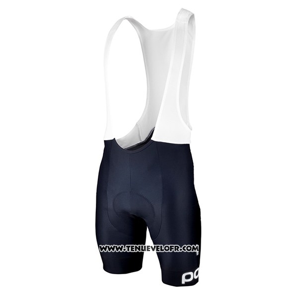 2017 Maillot Ciclismo POC Fondo Elements Bleu Manches Courtes et Cuissard